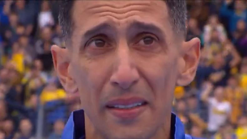 Las lágrimas de Di María en su regreso oficial a Central