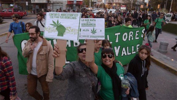 Cipolletti serán parte de la Marcha Nacional por la Marihuana