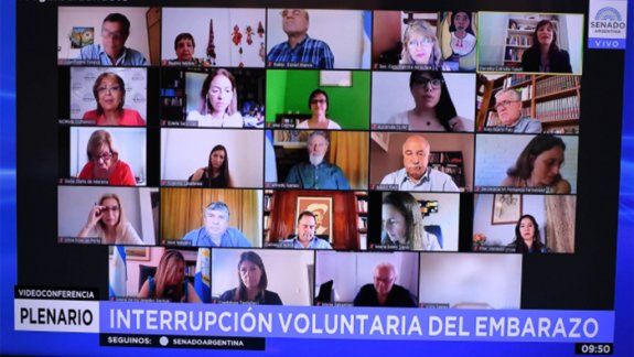 El aborto obtuvo dictamen y se confirma la sesión del 29
