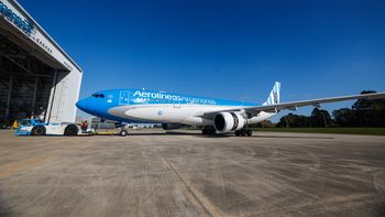Así se ve el avión de la Selección Argentina para el Mundial 2026. | LMCipolletti.com Así se ve el avión de la Selección Argentina para el Mundial 2026.