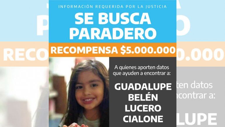 Búsqueda de Guadalupe: elevaron a $5 millones la recompensa