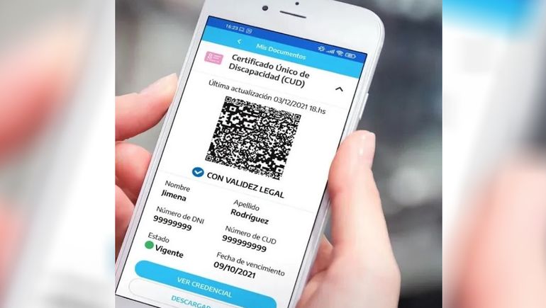 Río Negro ya cuenta con el Certificado Único de Discapacidad digital