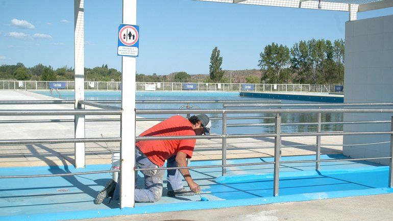 Las futuras autoridades de la comuna esperan que los trabajos de mantenimiento concluyan en los próximos días para tener listo el predio en el menor tiempo posible.