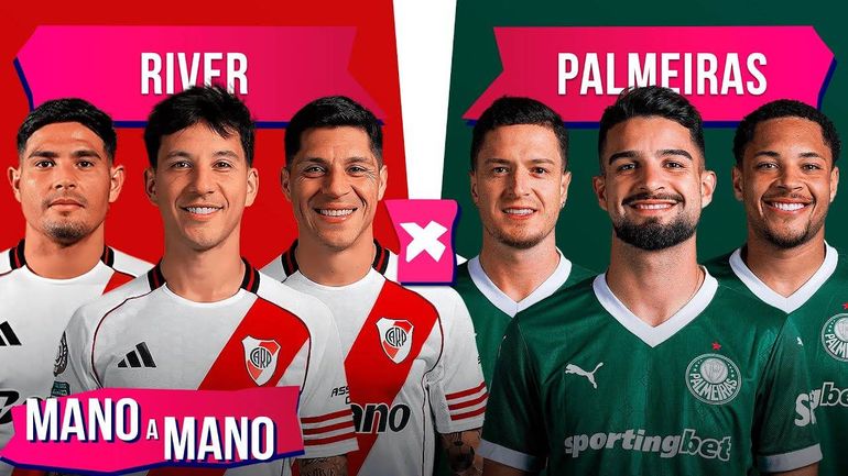 Libertadores: River y Palmeiras se verán las caras este miércoles por la ida de los cuartos de final Libertadores: River y Palmeiras se verán las caras este miércoles por la ida de los cuartos de final