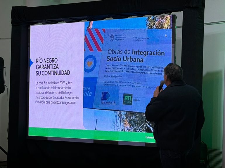 La intervención beneficiará a más de 10 barrios populares. 