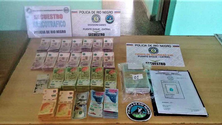 Cayó un pastor paraguayo con un millón de pesos falsos y cocaína