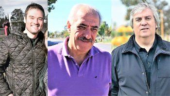 estos son los tres candidatos a intendente en fernandez oro
