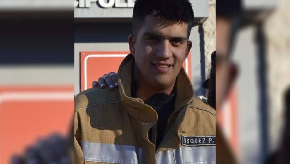 Pablo, el bombero héroe que ahora sufrió el robo de su bici.