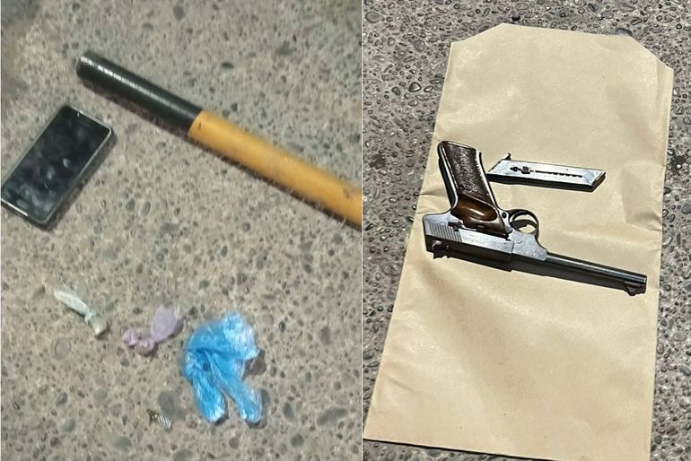 Un sujeto portaba un arma de fuego y drogas en el barrio Don Bosco de Cipolletti, fue detenido.
