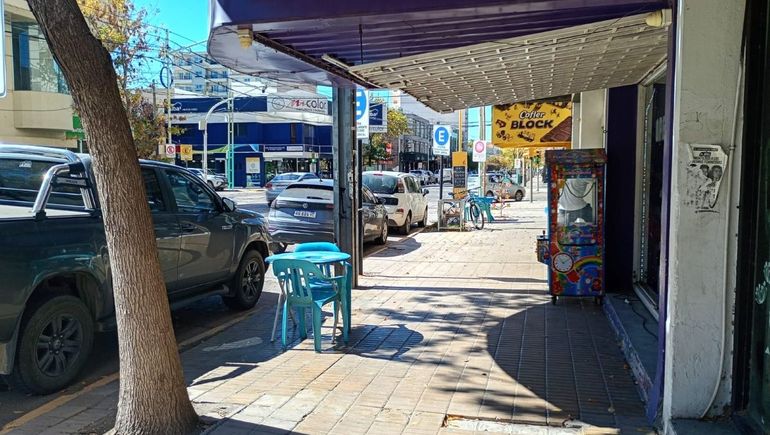 El intento de robo ocurrió en un kisco ubicado sobre la calle Yrigoyen