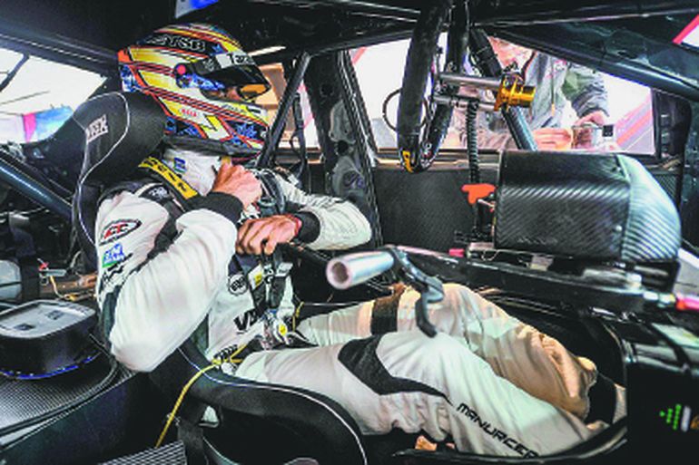 El Ford Focus de Urcera en su nuevo equipo en la Clase 3 del TN.