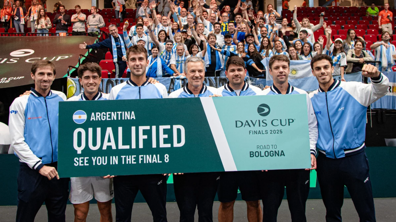 Copa Davis: el equipo argentino ya está en Bolonia para jugar el Final 8 | LMCipolletti.com Copa Davis: el equipo argentino ya está en Bolonia para jugar el Final 8