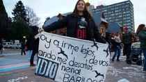 Río Negro despidió al Indio Solari en Bariloche y General Roca. (Foto: gentileza El Cordillerano) Río Negro despidió al Indio Solari en Bariloche y General Roca. (Foto: gentileza El Cordillerano)