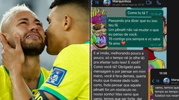 desgarradores: los chat entre neymar y las estrellas de brasil