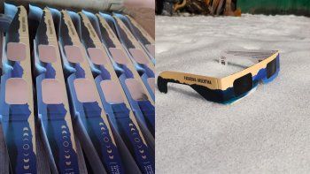 eclipse: emprendedores disenaron lentes especiales para mirarlo