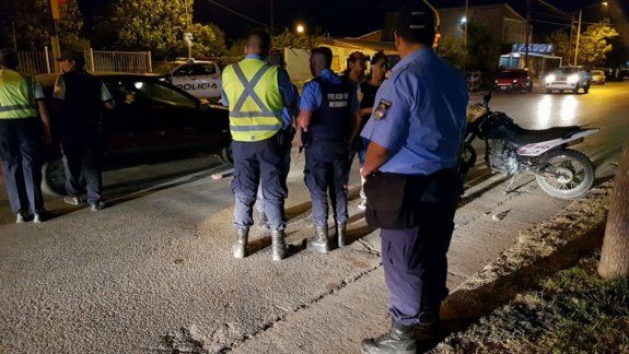 Prendió fuego su moto porque se la iban a secuestrar