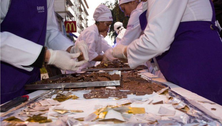 Bariloche creará la barra de chocolate más larga del mundo