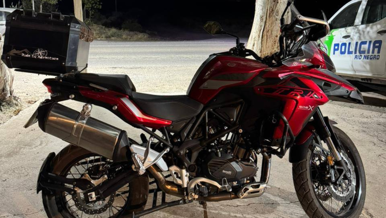 Una motocicleta fue secuestrada tras detectar a su conductor con alcoholemia positiva.