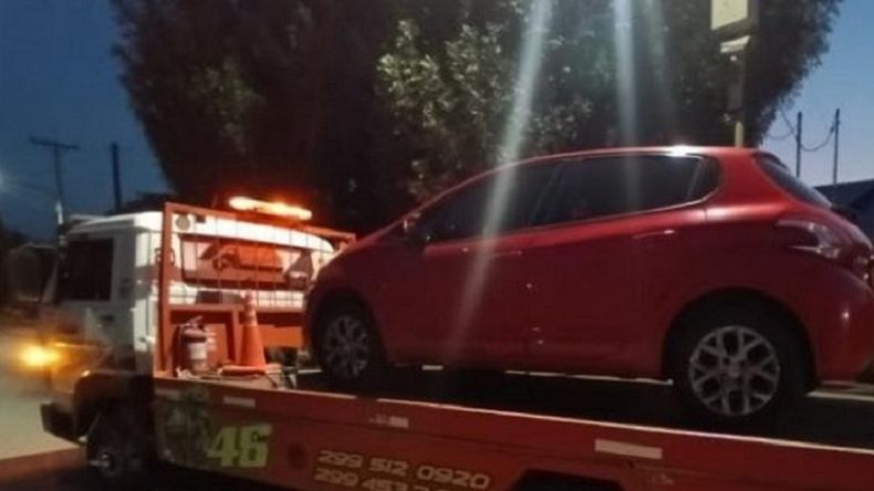 El hombre tenía 1,94 de graduación alcohólica al momento de ser detenido. Gentileza.