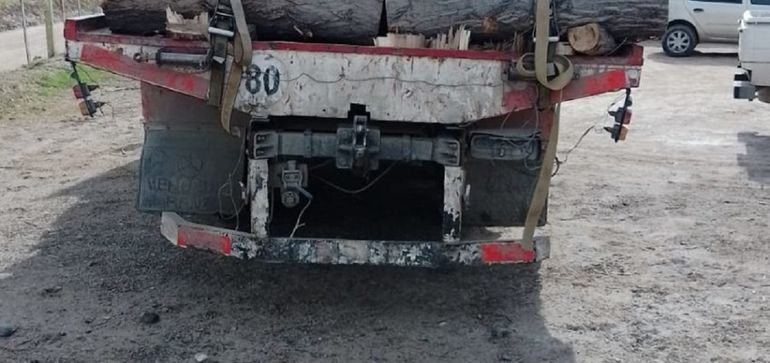 Decomisaron más de 6 toneladas de madera&nbsp;