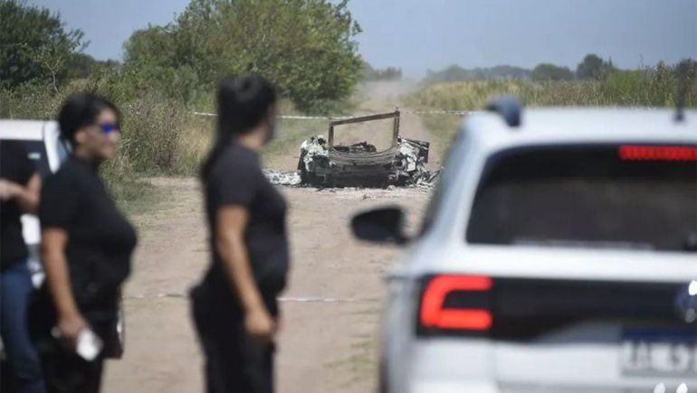 Triple crimen narco: un invitado confesó que incendió el auto