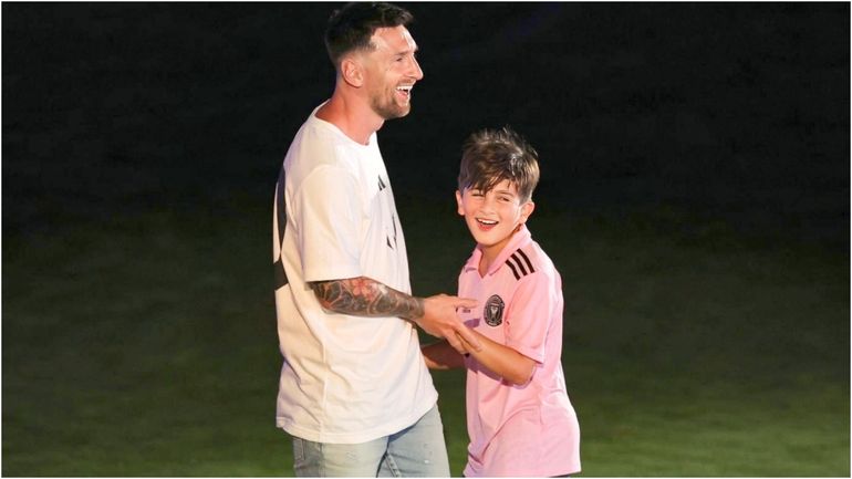 El golazo de Thiago Messi con el que salió campeón en Inter Miami
