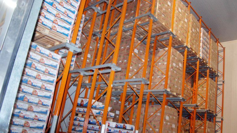 En las cámaras frigoríficas hay tantas peras y manzanas que muchos chacareros decidieron tirarlas.