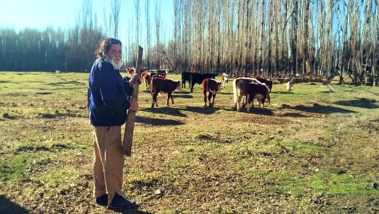 El gaucho Vitoco, un amante del campo y de los animales.