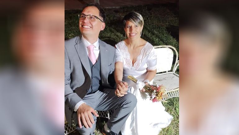 Pablo y Marta finalmente se casaron tras el sobresalto y vivieron una hermosa noche.