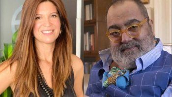 aparecio la primera foto de jorge lanata con su novia