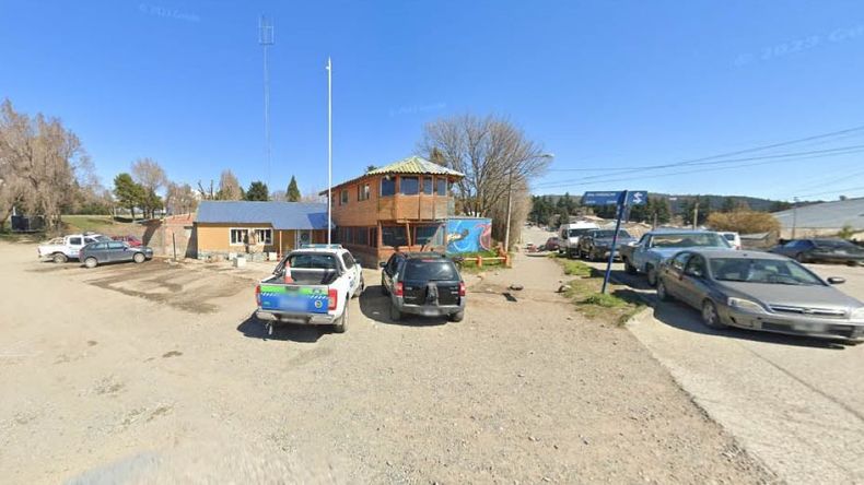 La Comisaría 28 de Bariloche, de donde el domingo por la noche escaparon tres presos. 