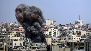 maxima tension en medio oriente: israel bombardeo la franja de gaza