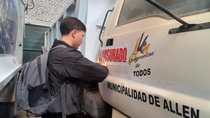 El Ministerio de Trabajo clausuró gran parte del parque automotor de la Municipalidad de Allen.