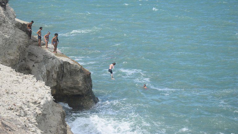El entrenamiento de los futuros guardavidas