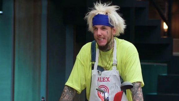 Alex Caniggia fue descalificado de MasterChef