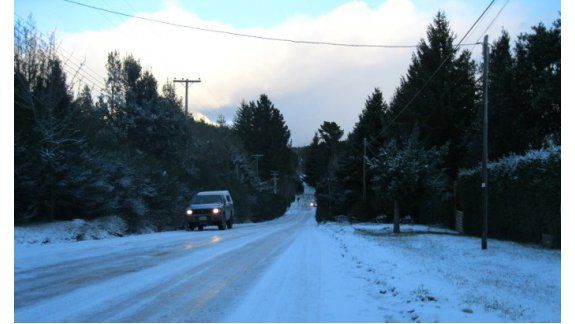 Alerta por nevadas y vientos en el centro y oeste de Río Negro