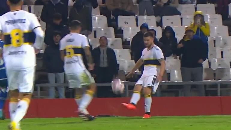 El pelotazo de Weigandt a Varela, reflejo del papelón de Boca