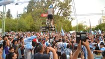 argentina en semifinales: el festejo de los cipolenos