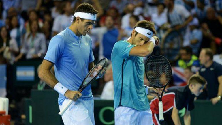 Del Potro y Mayer cayeron ante los hermanos Murray