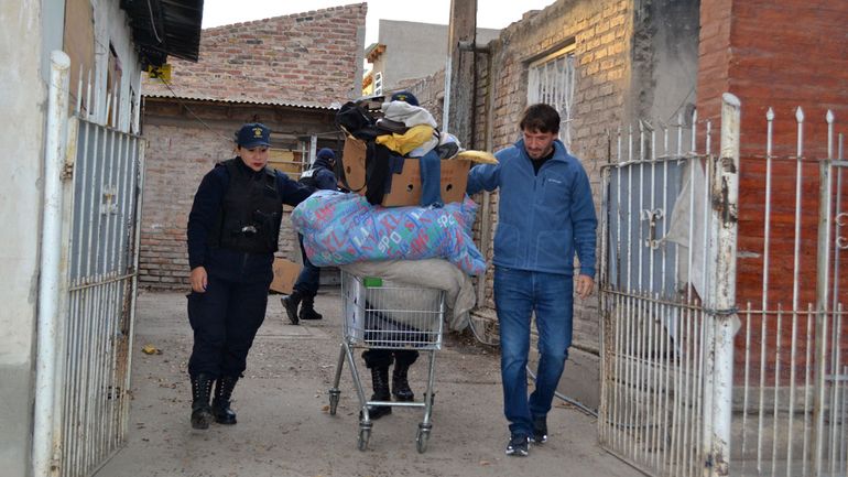 El Intendente municipal participó del operativo.