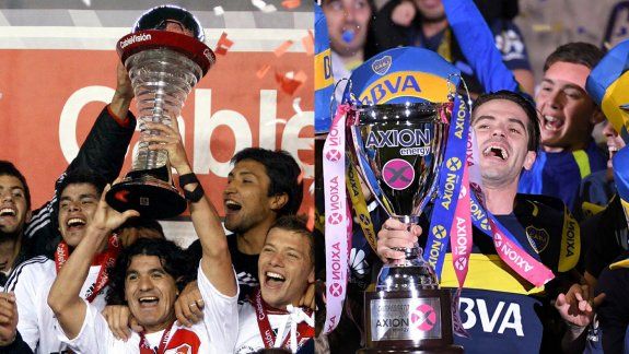 Los últimos mano a mano locales entre Boca y River 