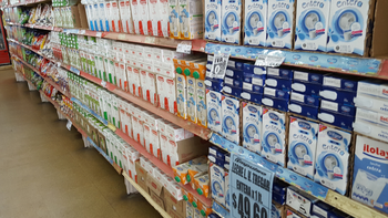 El consumo de lecha bajó significativamente en Argentina.