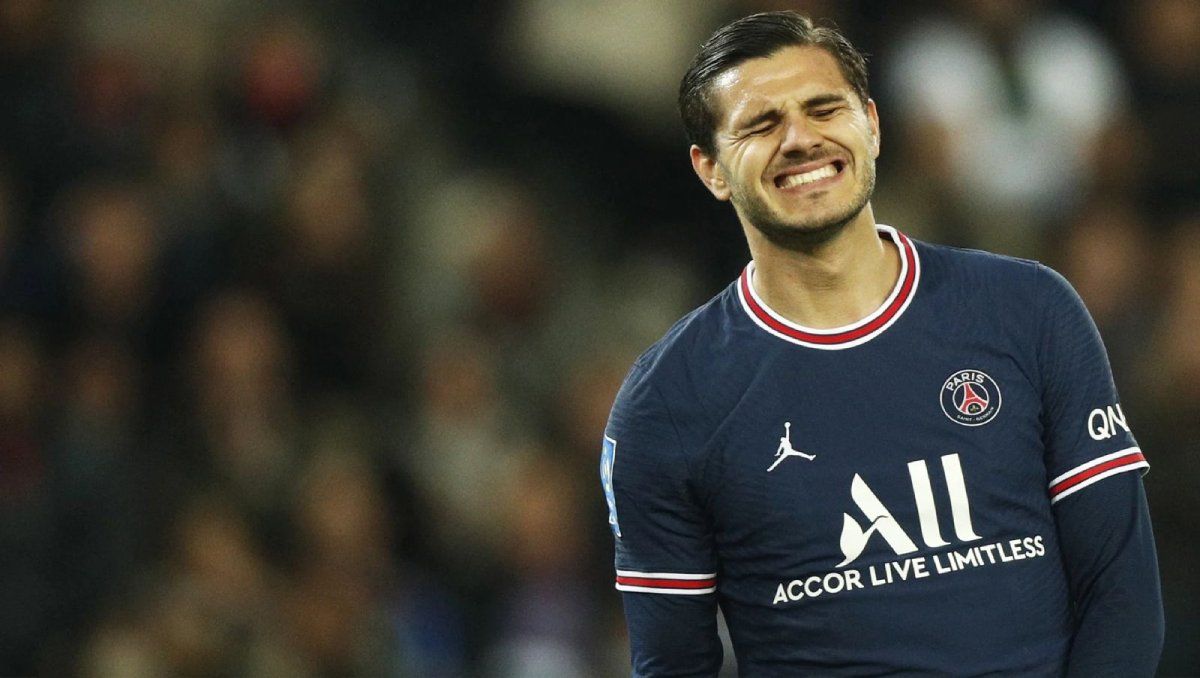 Icardi fue separado del plantel de PSG: la explicación del técnico