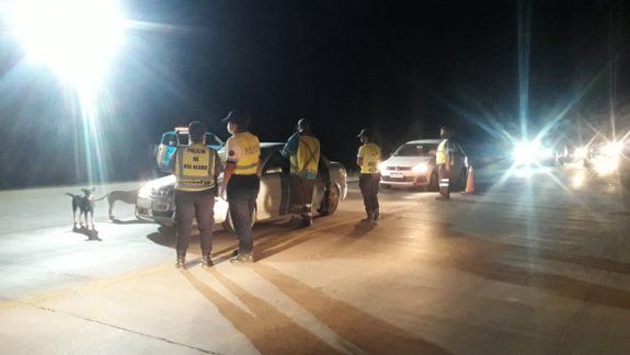 Atraparon a 57 conductores borrachos durante el finde