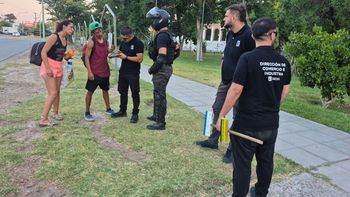 El operativo realizó una intervención para controlar la actividad irregular de los trapitos.&nbsp;