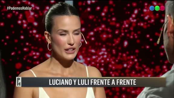 Luciano Pereyra le preguntó a Luli Fernández si alguna vez fue infiel y la modelo confesó la verdad.