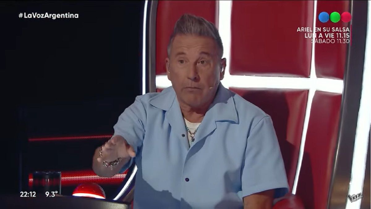 Una participante puso en duda la continuidad de Montaner en La Voz