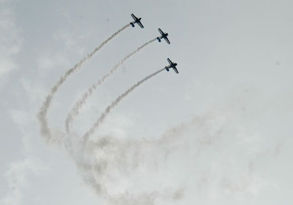 La magia se adueñó del cielo allense