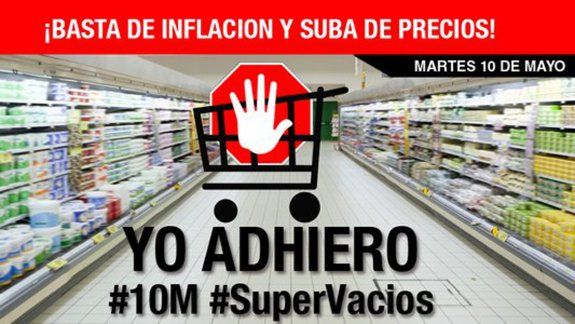 Convocan a un nuevo boicot contra los supermercados para mañana