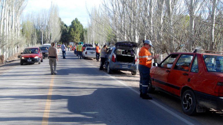 Lo pescaron a bordo de un auto mellizo